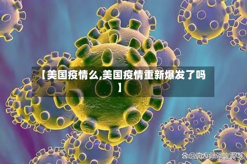 【美国疫情么,美国疫情重新爆发了吗】-第2张图片