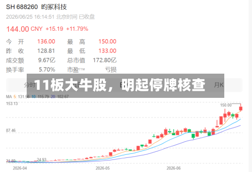 11板大牛股，明起停牌核查-第2张图片