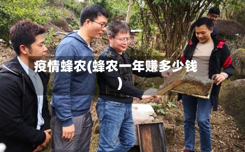 疫情蜂农(蜂农一年赚多少钱)-第2张图片