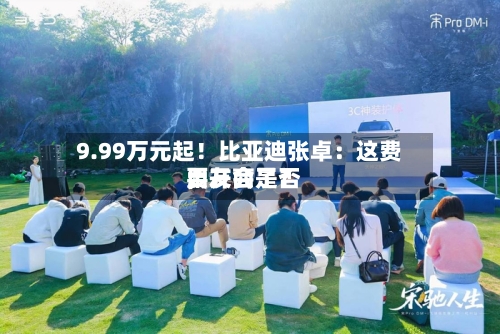 9.99万元起！比亚迪张卓：这费用	，友商是否要开会了？-第2张图片