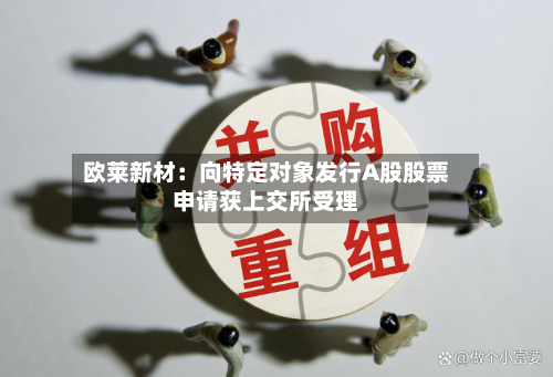 欧莱新材：向特定对象发行A股股票申请获上交所受理-第3张图片