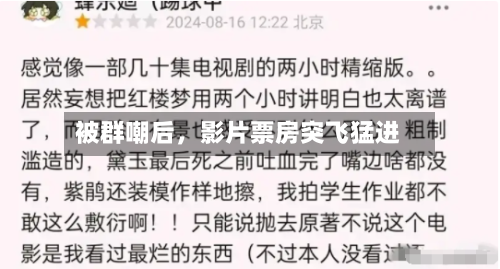 被群嘲后，影片票房突飞猛进-第3张图片