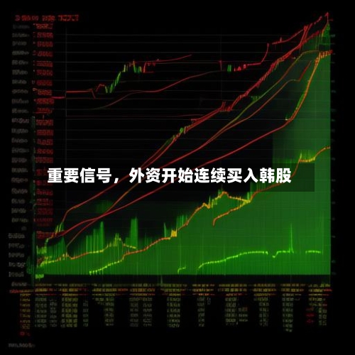 重要信号	，外资开始连续买入韩股-第2张图片