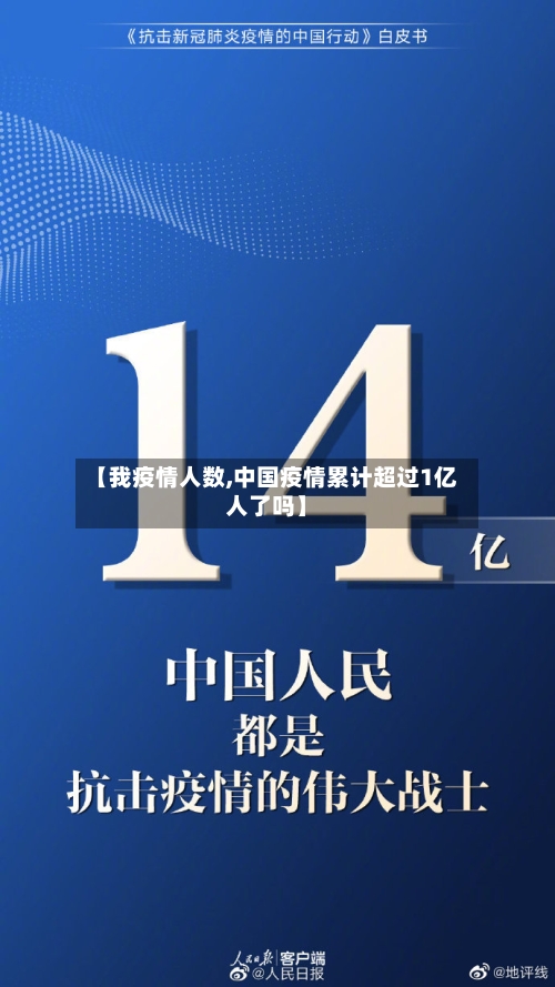 【我疫情人数,中国疫情累计超过1亿人了吗】-第2张图片