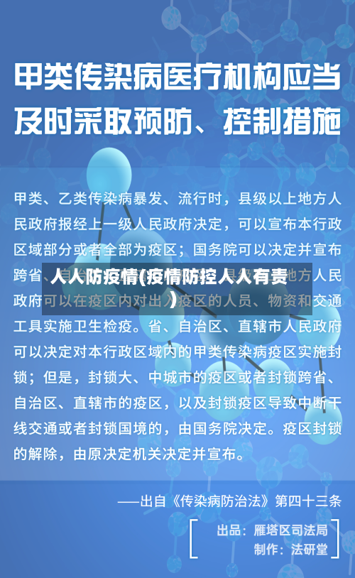 人人防疫情(疫情防控人人有责)
