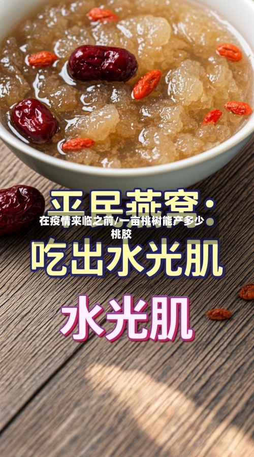 在疫情来临之前/一亩桃树能产多少桃胶-第3张图片