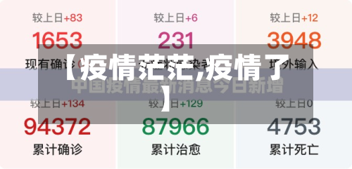 【疫情茫茫,疫情了】-第3张图片