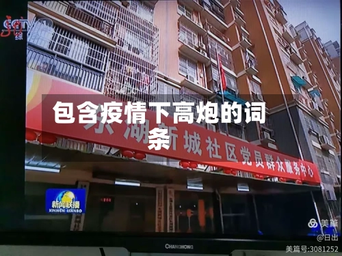 包含疫情下高炮的词条