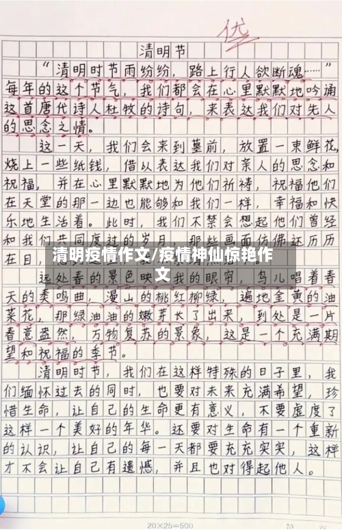 清明疫情作文/疫情神仙惊艳作文