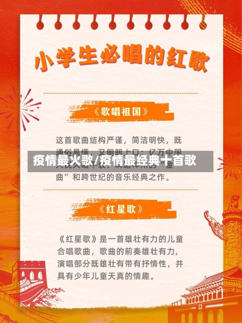 疫情最火歌/疫情最经典十首歌
