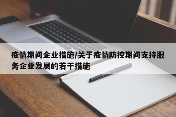 疫情期间企业措施/关于疫情防控期间支持服务企业发展的若干措施